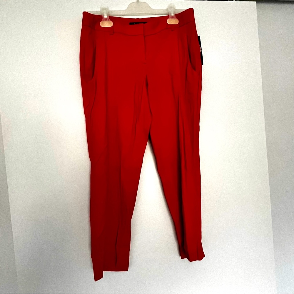 BNWT ENGINE RED THEORY YANETTE SILKY PANTS